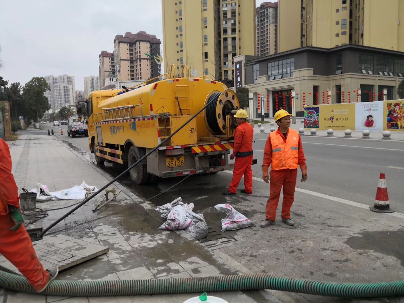 聂拉木排污管道清淤-管道清洗